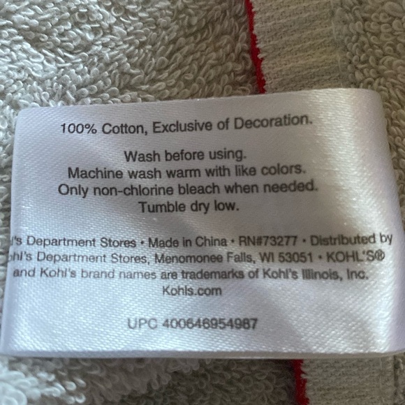 Snowman and snowflakes Christmas embroidered hand fingertip towel - Picture 7 of 9